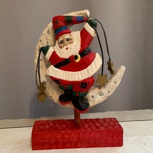 Santa Clause wooden decoration